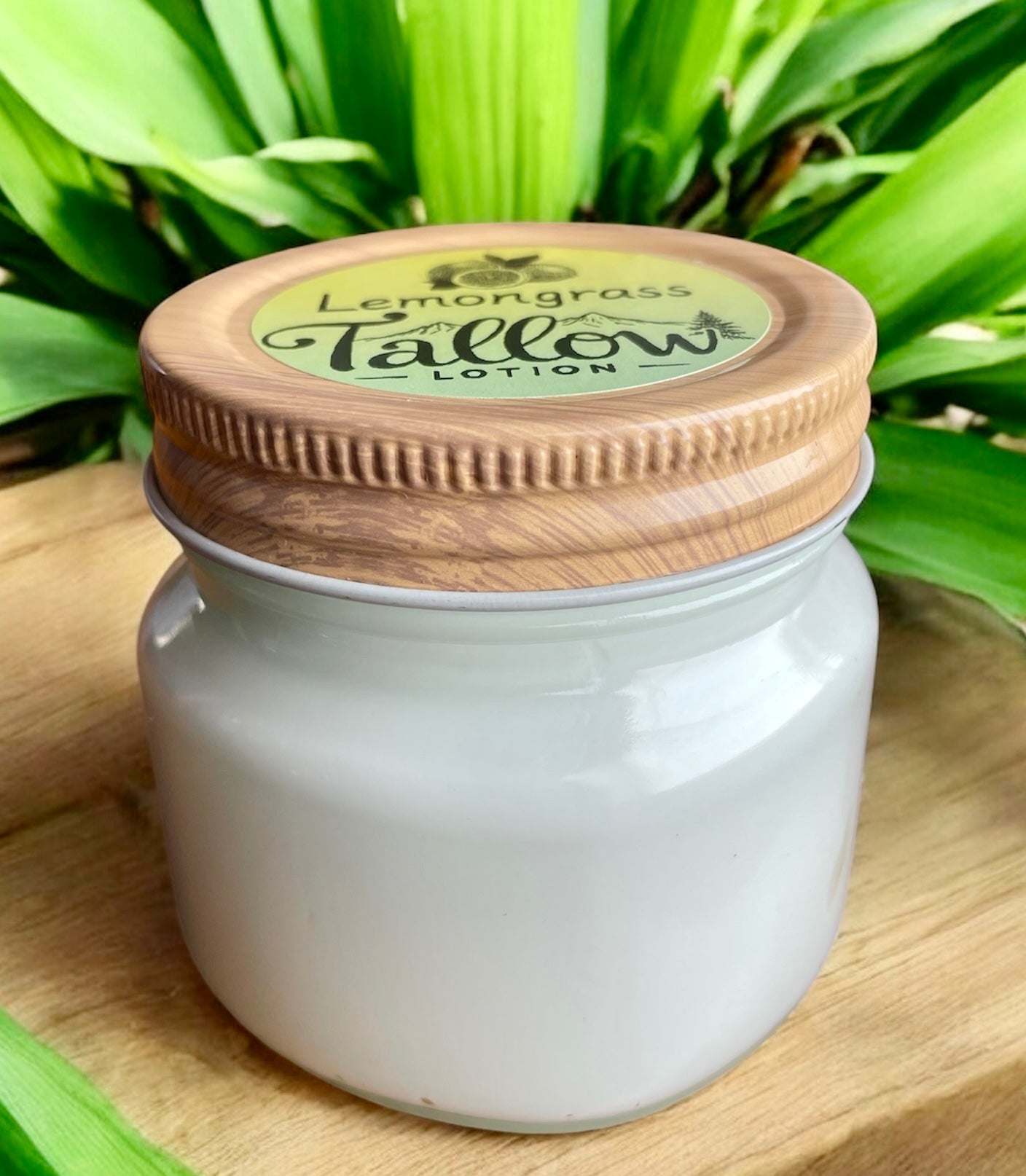 Lemongrass Tallow Lotion - 8oz. Jar