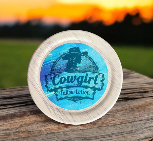 Cowgirl Tallow Lotion - 8oz. Jar