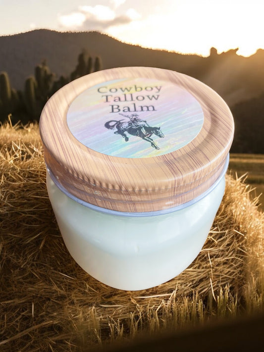 Cowboy Tallow Lotion - 8oz. Jar