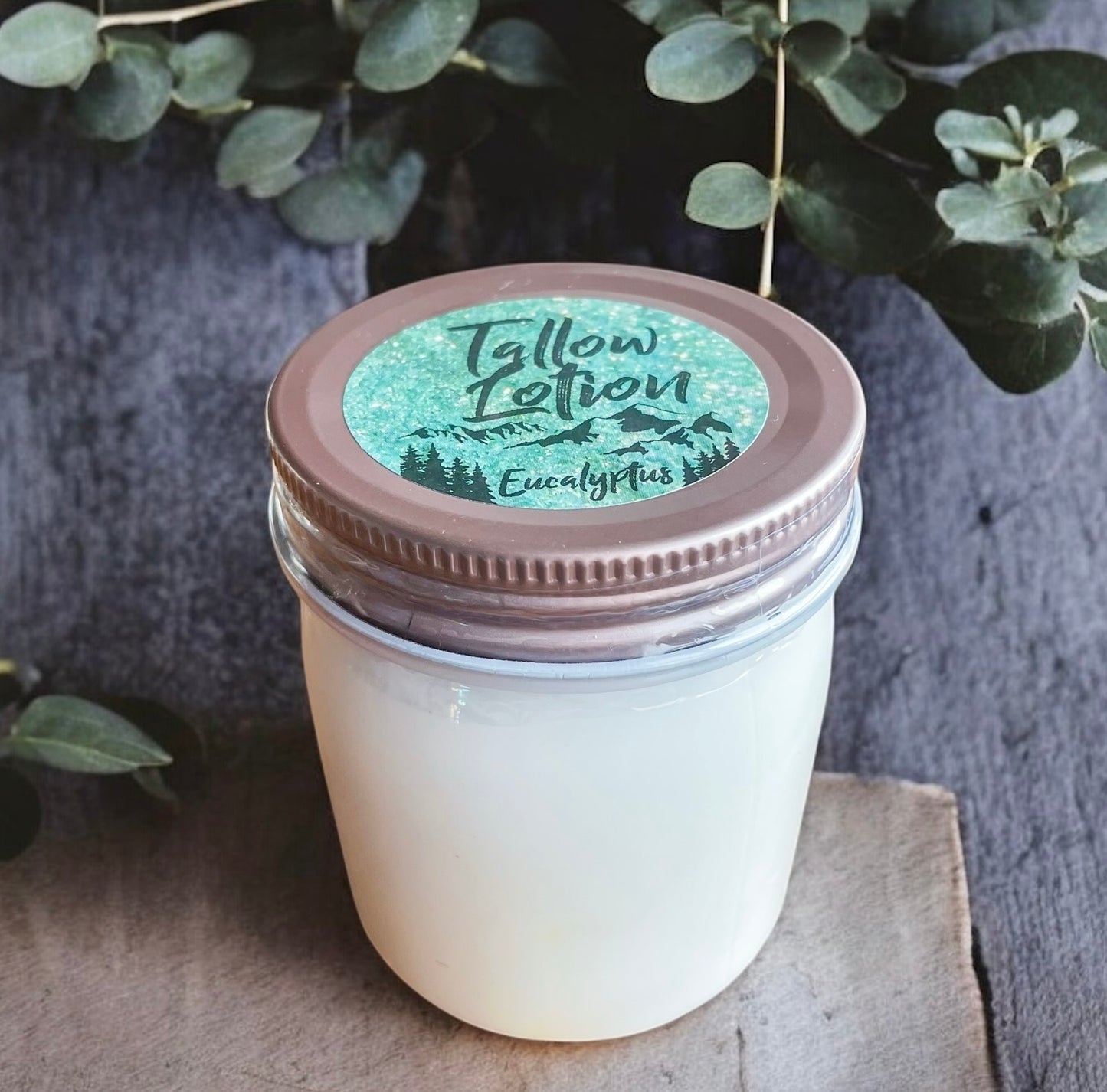 Eucalyptus Tallow Lotion - 8oz. Jar