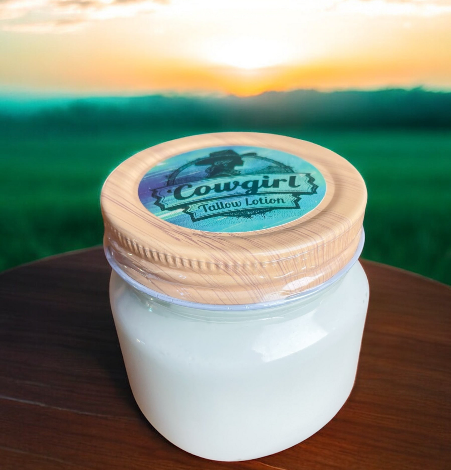 Cowgirl Tallow Lotion - 8oz. Jar