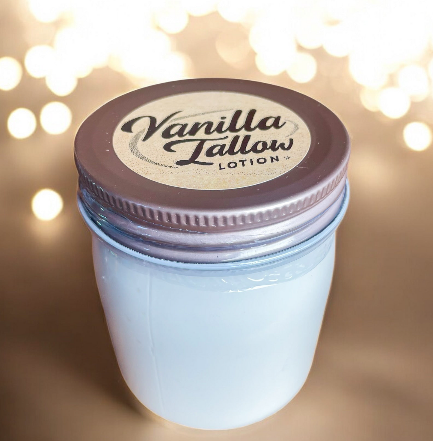 Vanilla Tallow Lotion - 8oz. Jar
