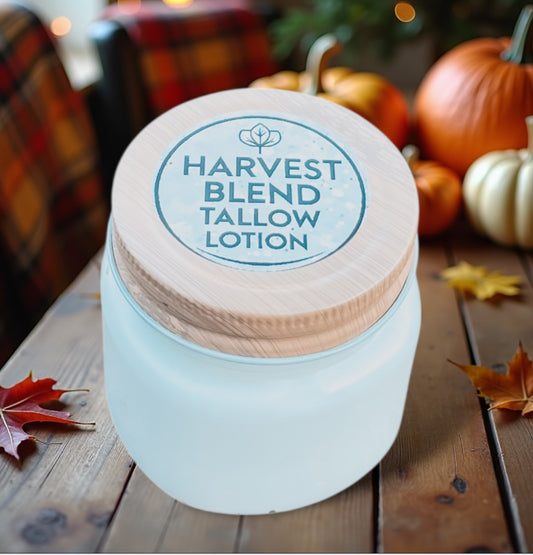 Harvest Blend Tallow Lotion - 8oz. Jar
