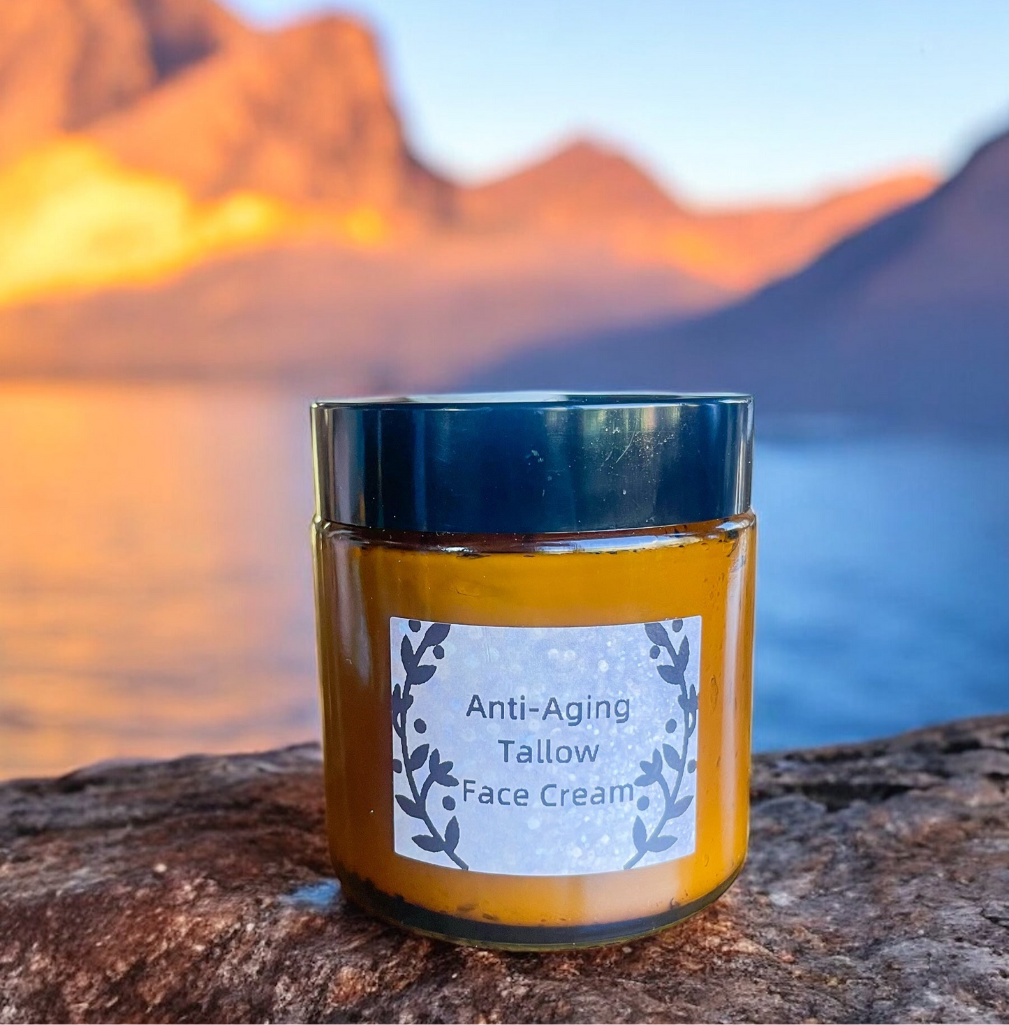 Anti-aging Tallow Face Cream - 4.2oz Glass Jar