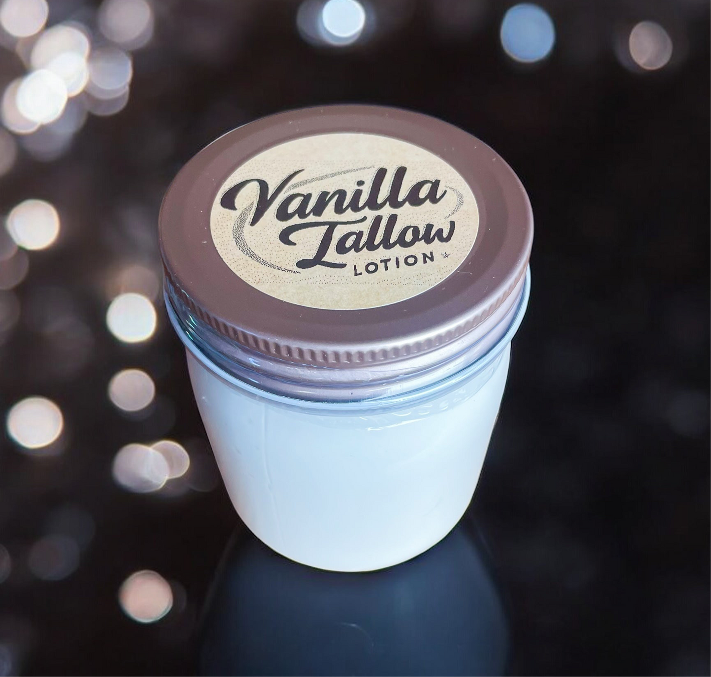 Vanilla Tallow Lotion - 8oz. Jar