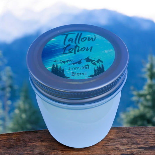 Immune Blend Tallow Lotion - 8oz. Jar
