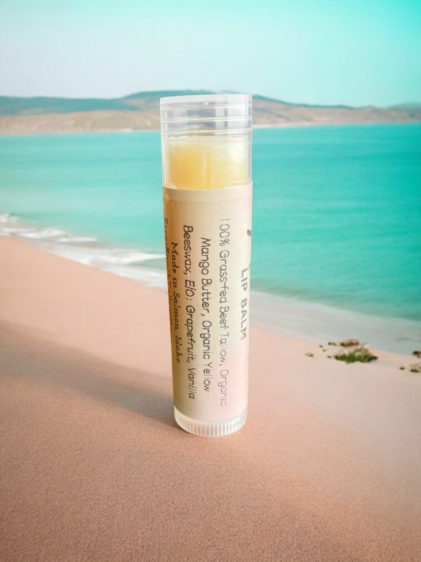 Malibu - Grapefruit & Vanilla Tallow Lip Balm - .30oz