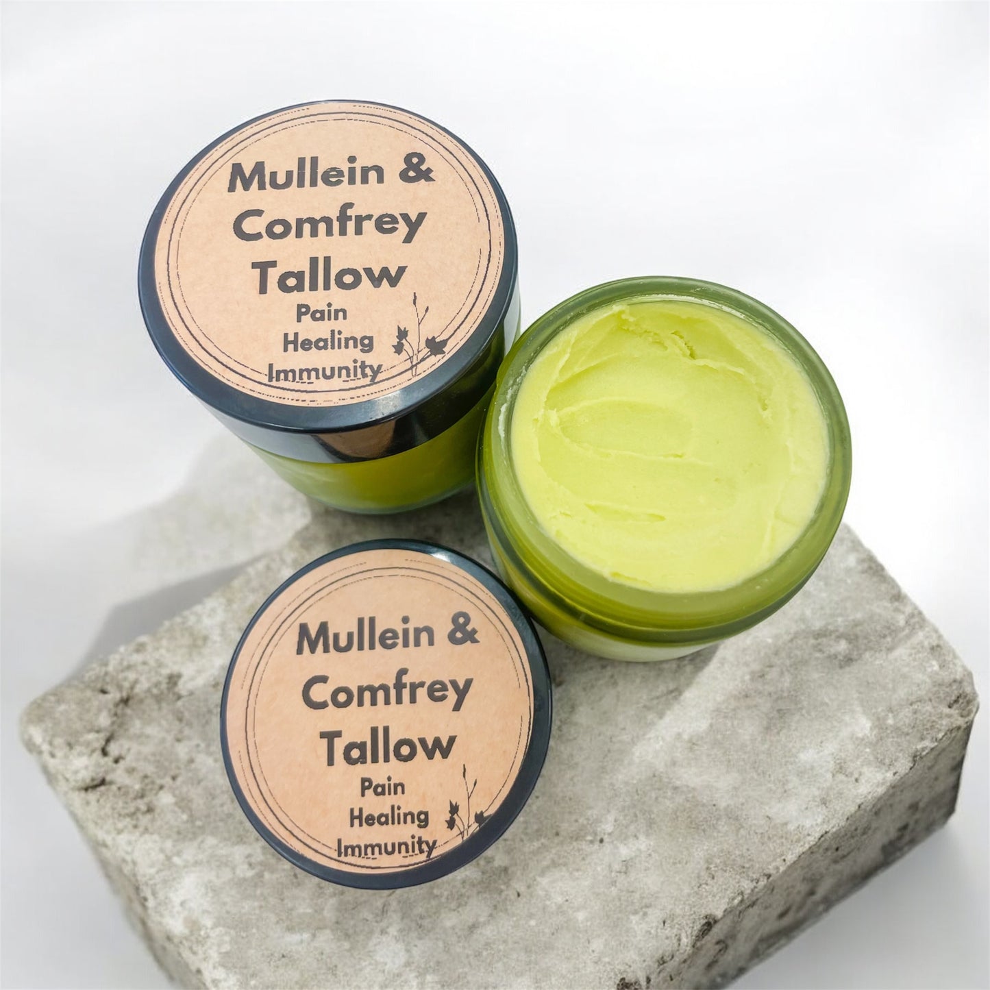 Mullein & Comfrey Tallow Balm - 2oz Jar