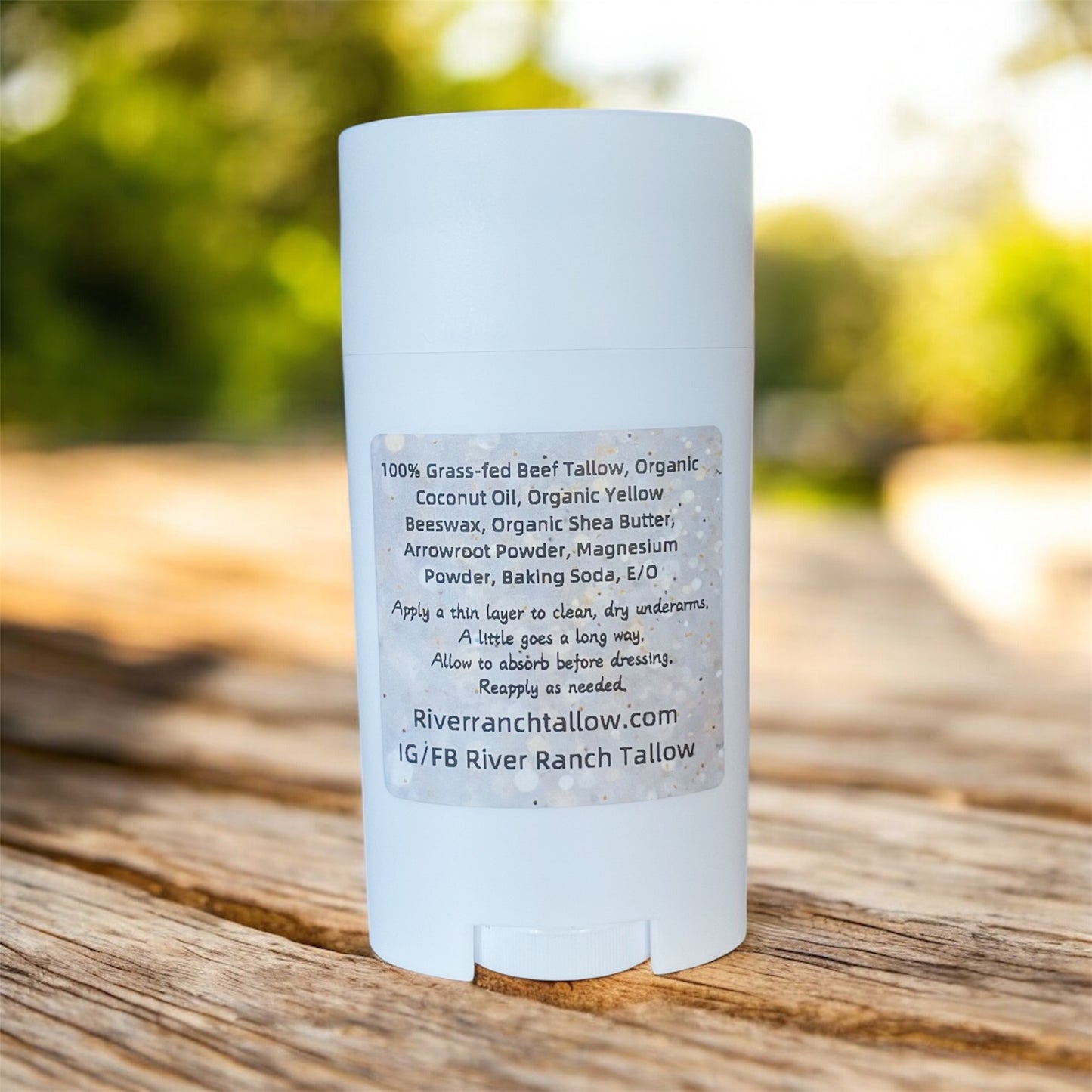 Grass-fed Guard ~ Tallow Deodorant ~ Lavender Scent