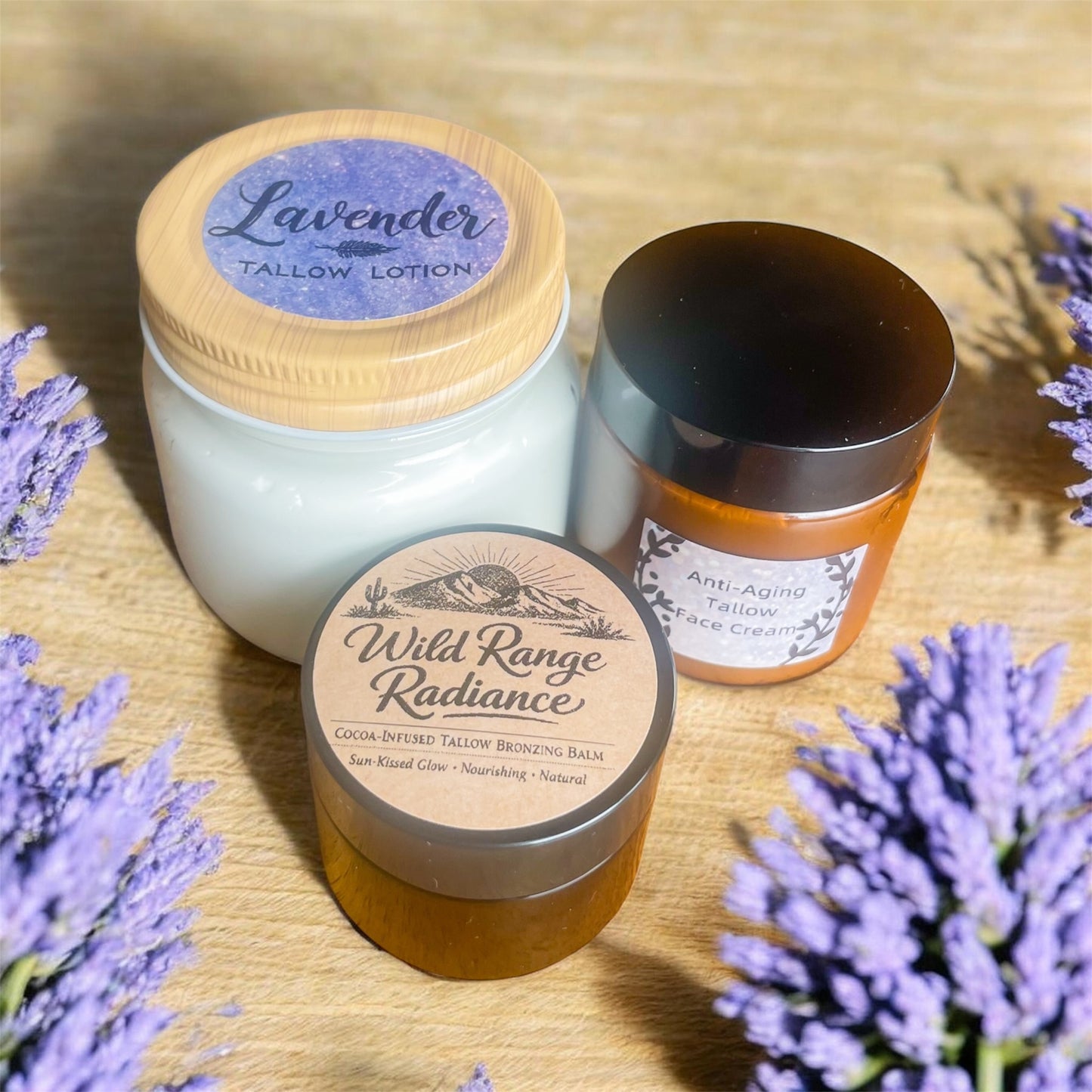 Summer Glow Savings Bundle - Lavender Body Lotion- FREE Shipping